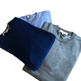 Herrenpullover aus 100 % feiner Merinowolle