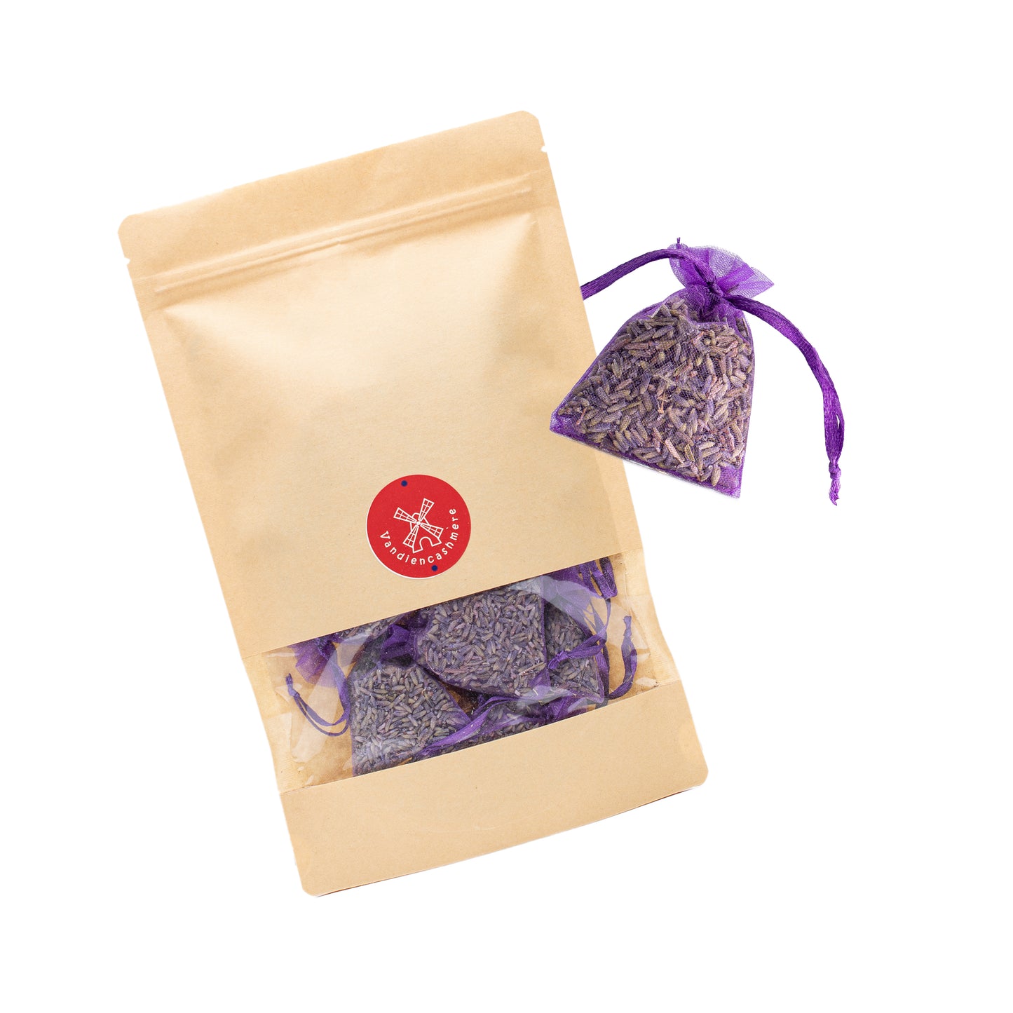 Lavendel geurzakjes, donkerpaars 10 x 3 gram. NU €3,50 KORTING bij checkout!!