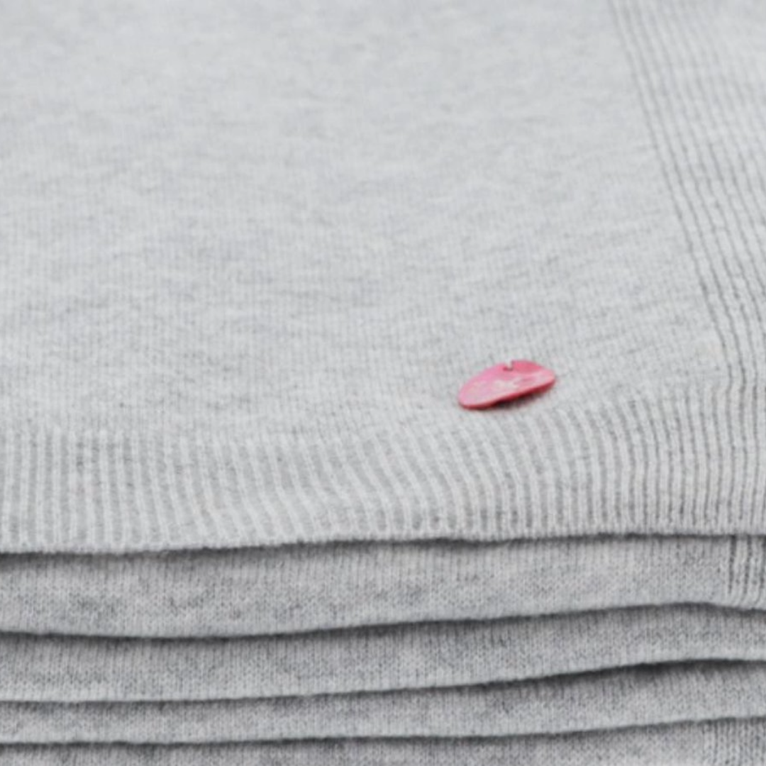 Royal Cashmere Reisetragetuch, 100 % Kaschmir, Grau