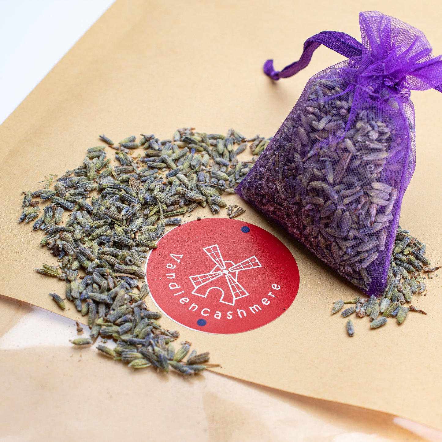 Lavender scented sachets, dark purple 10 x 3 grams. NOW €3.50 DISCOUNT at checkout!!